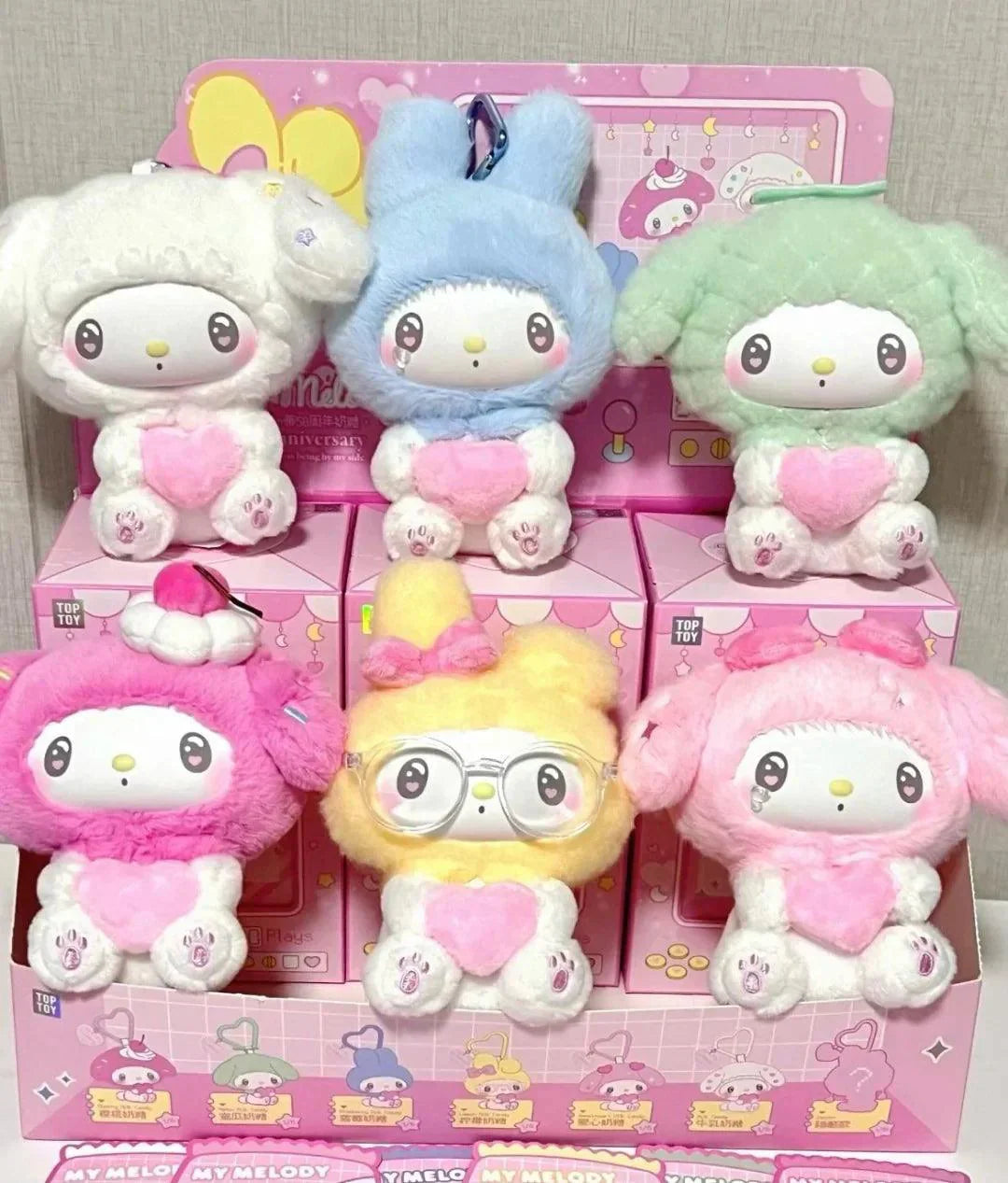 My Melody 50th Anniversary Plush Blind Box