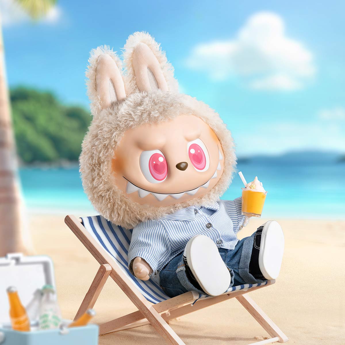 ***Pre-order shipping in 10-14 days***THE MONSTERS - FLIP WITH ME Vinyl Plush Doll