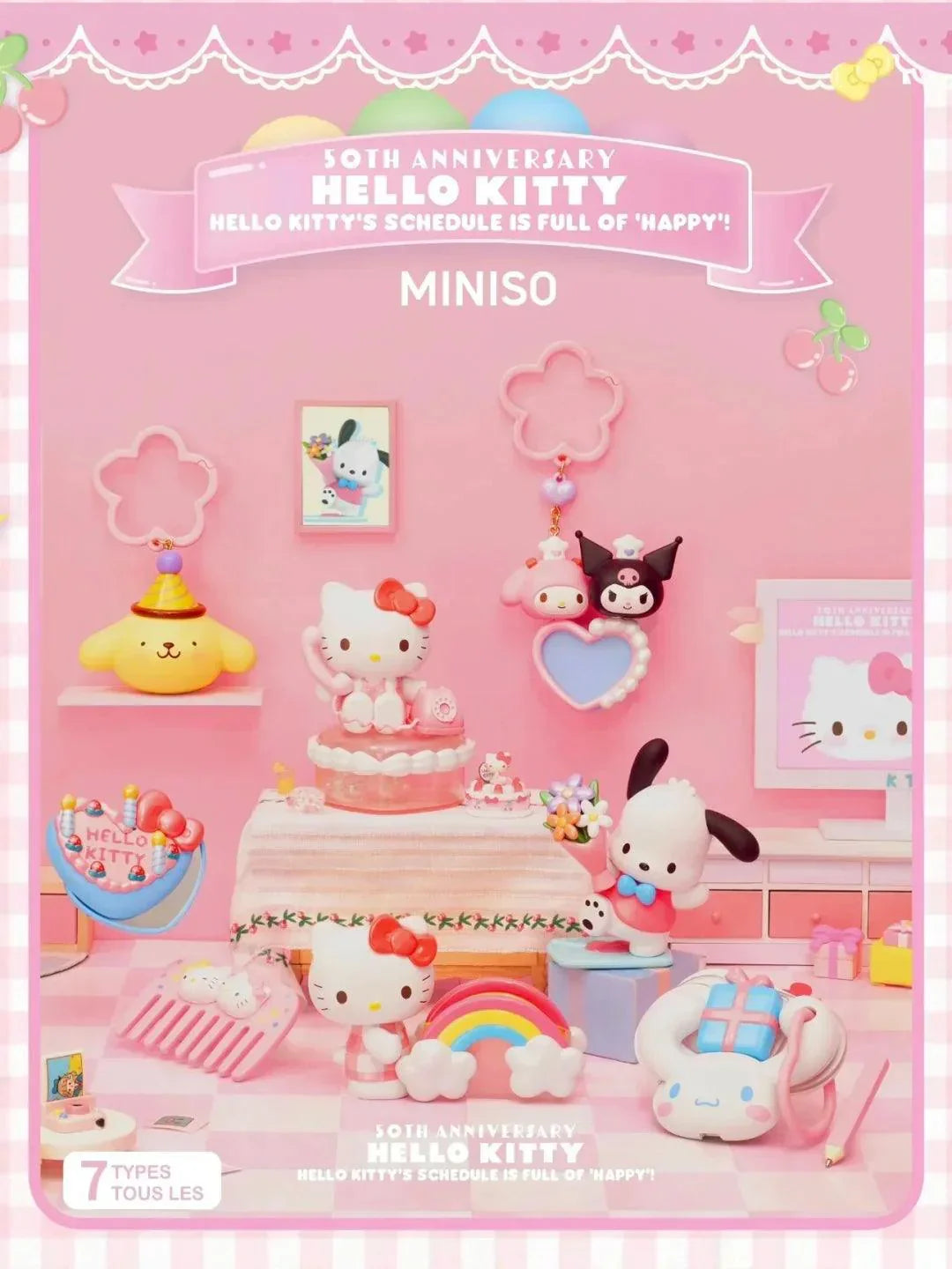 Hello Kitty's Schedule is Full of Happy! Blind Box
