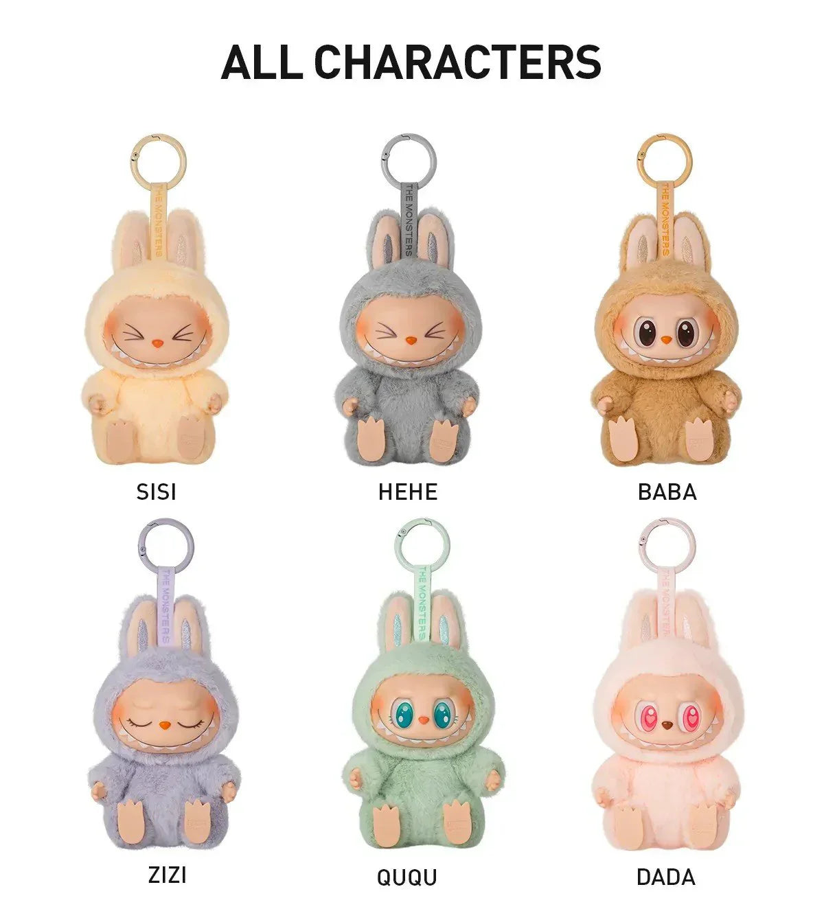 HEHE - Labubu THE MONSTERS - Have a Seat Vinyl Plush
