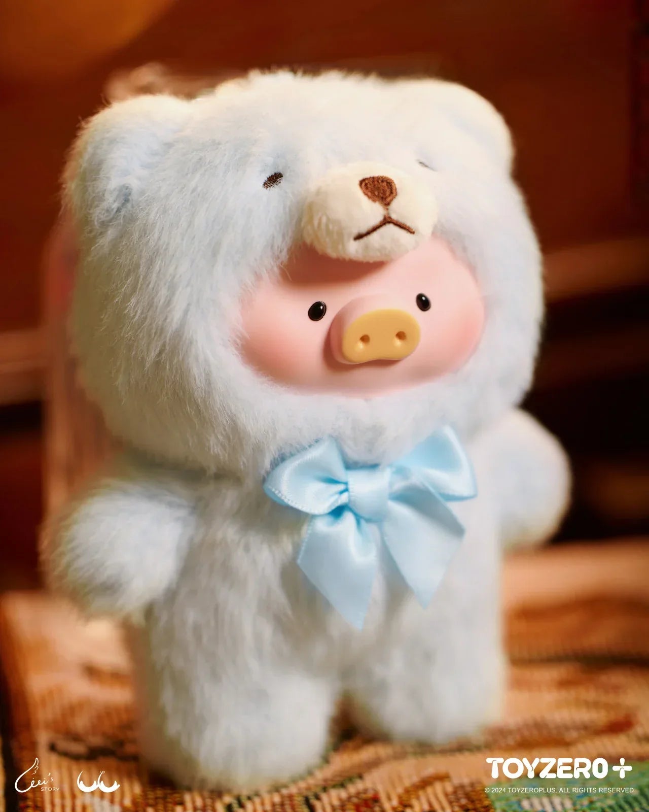 LuLu the Piggy - Vintage Teddy Shop Vinyl Face Keychain Blind Box