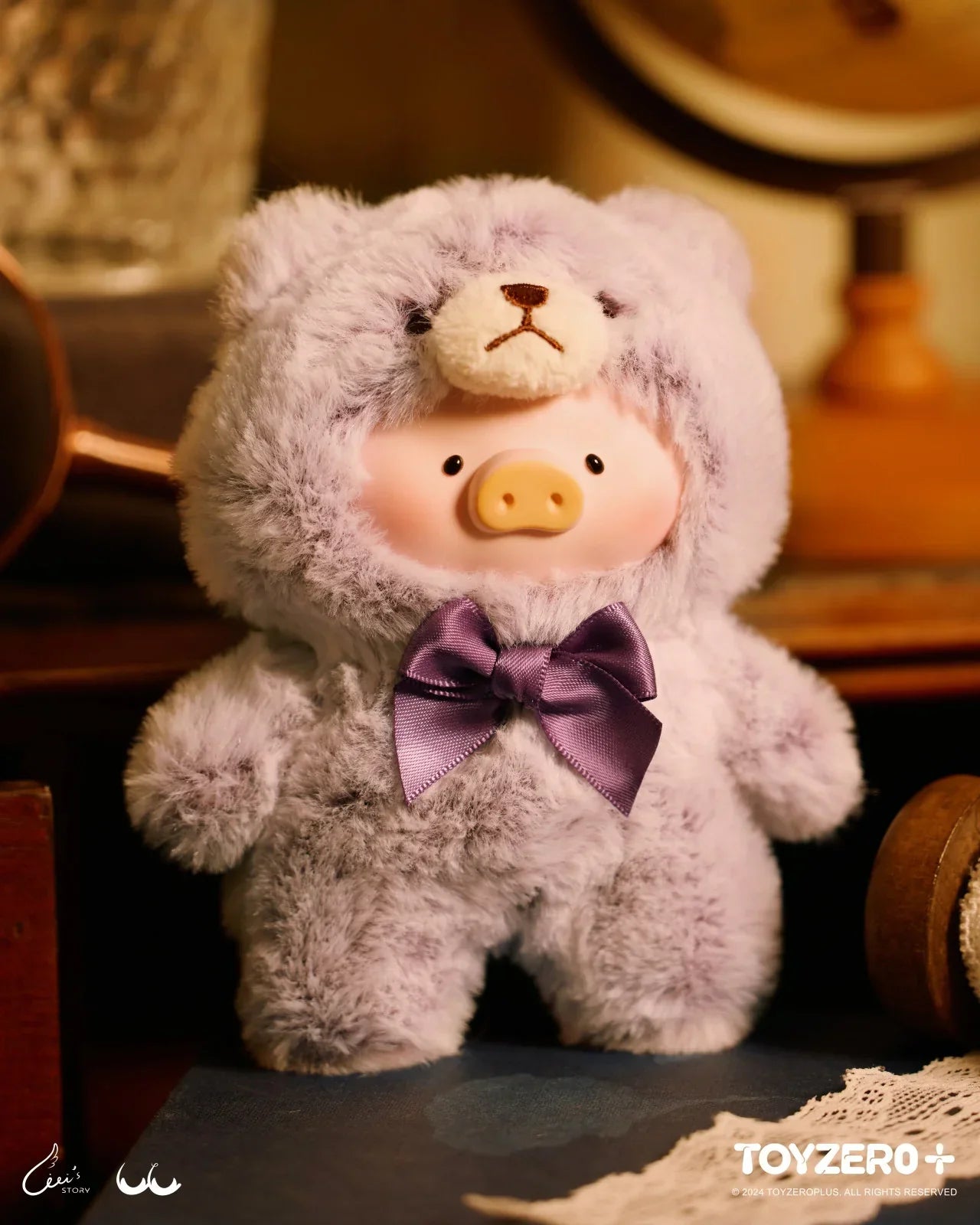 LuLu the Piggy - Vintage Teddy Shop Vinyl Face Keychain Blind Box