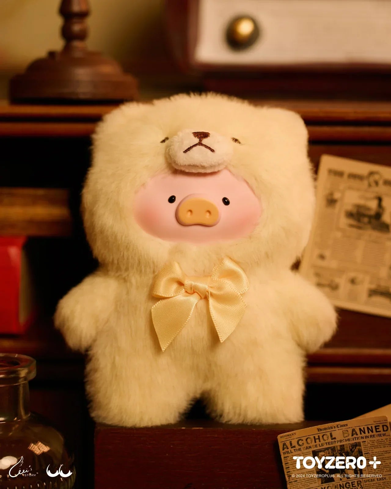LuLu the Piggy - Vintage Teddy Shop Vinyl Face Keychain Blind Box