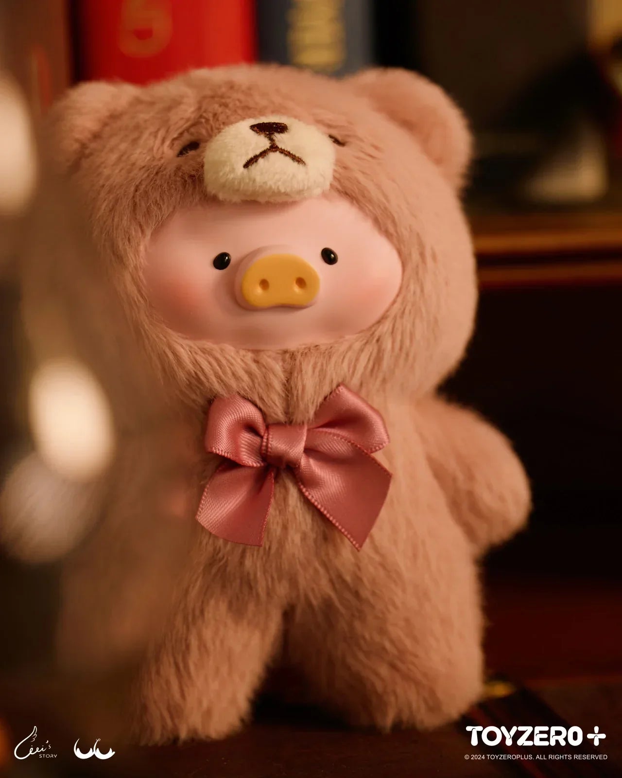 LuLu the Piggy - Vintage Teddy Shop Vinyl Face Keychain Blind Box