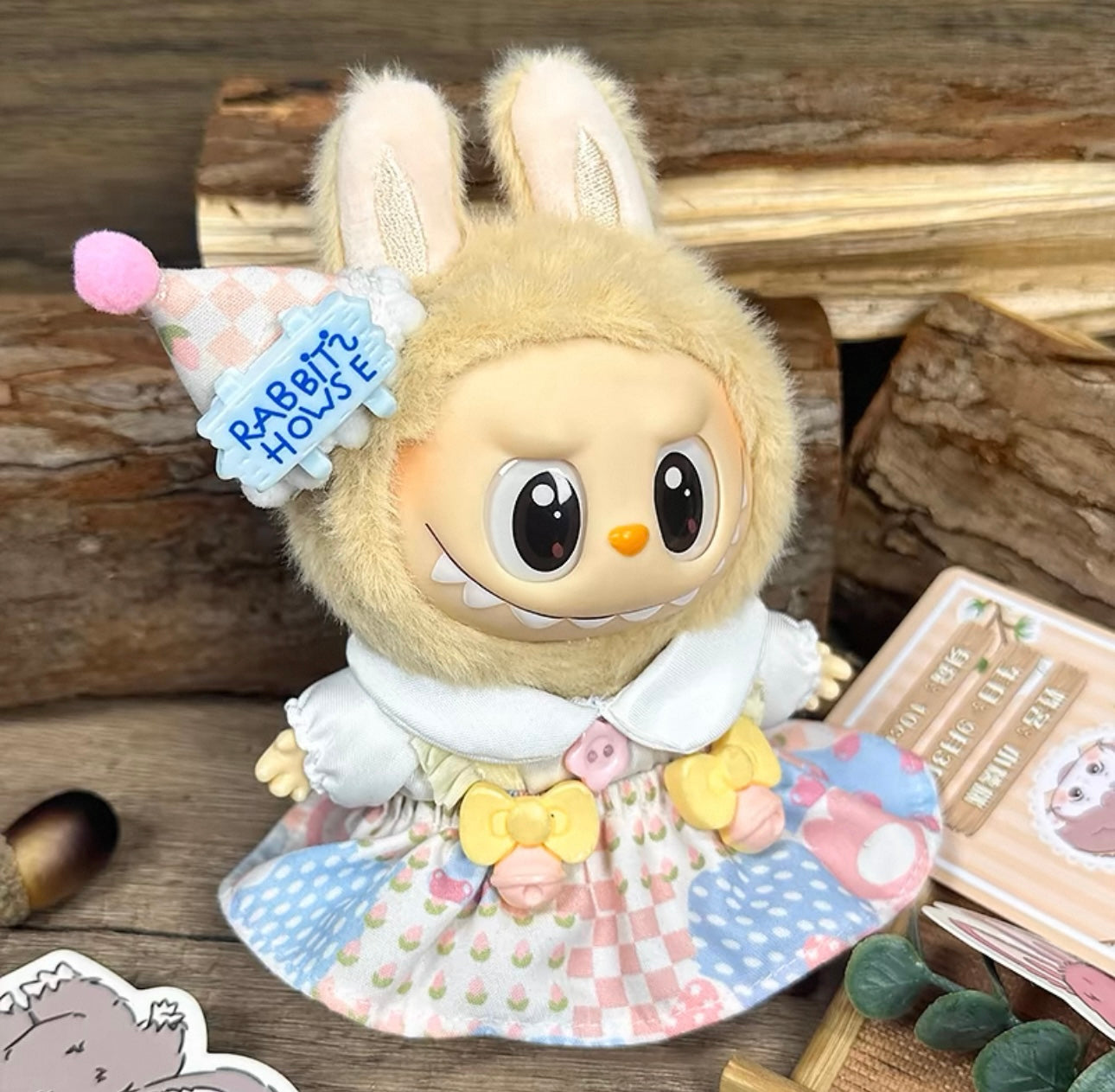 Labubu Clothes for Have a Seat Vinyl Plush/Tasty Macaron Vinyl Plush
