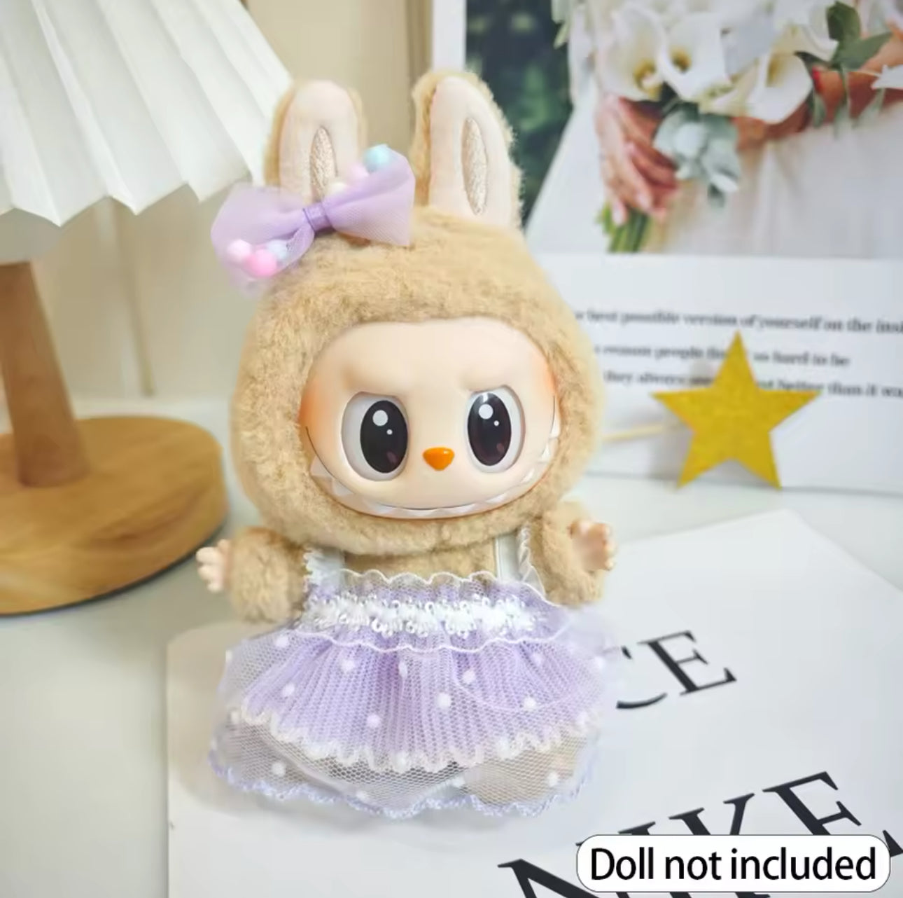 Labubu Clothes for Have a Seat Vinyl Plush/Tasty Macaron Vinyl Plush