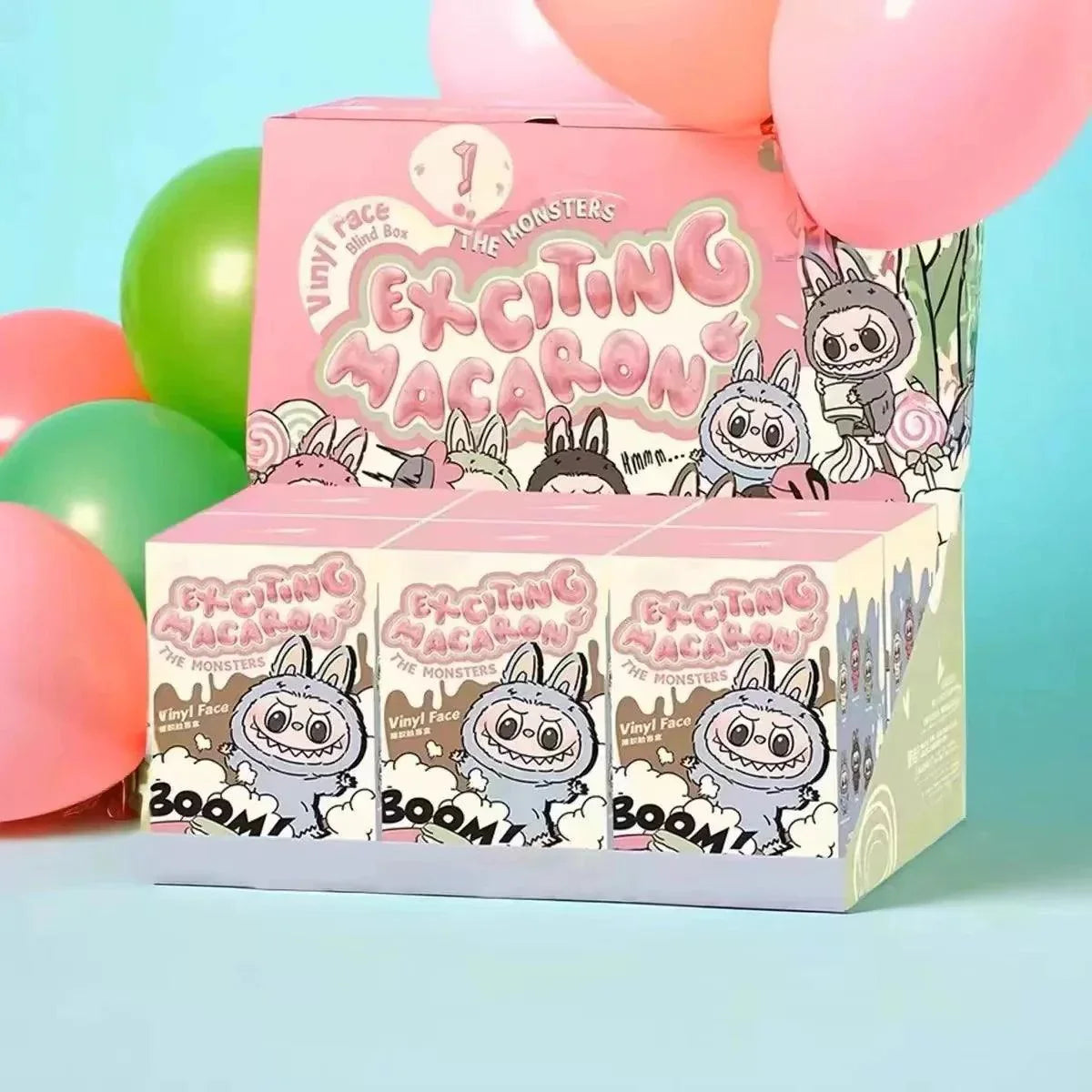 Labubu The Monsters Macaron Vinyl Face Blind Box