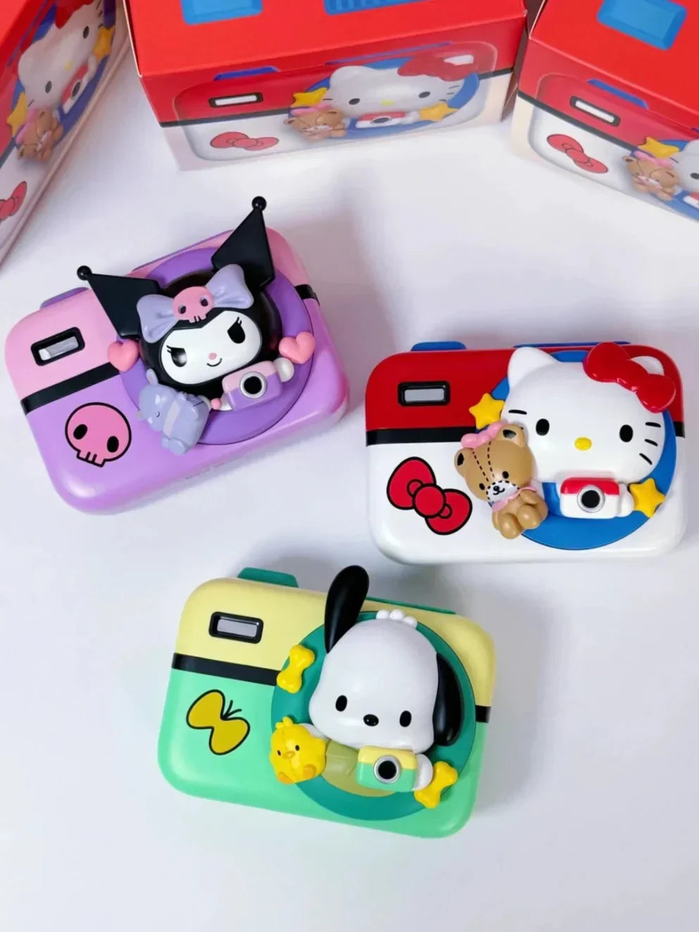 Sanrio Camera-Style Mini Fan Blind Box