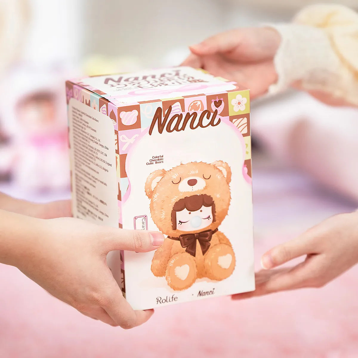 Rolife Surprise Plush Dolls - Nanci Colorful Chocolate Cutie Bears