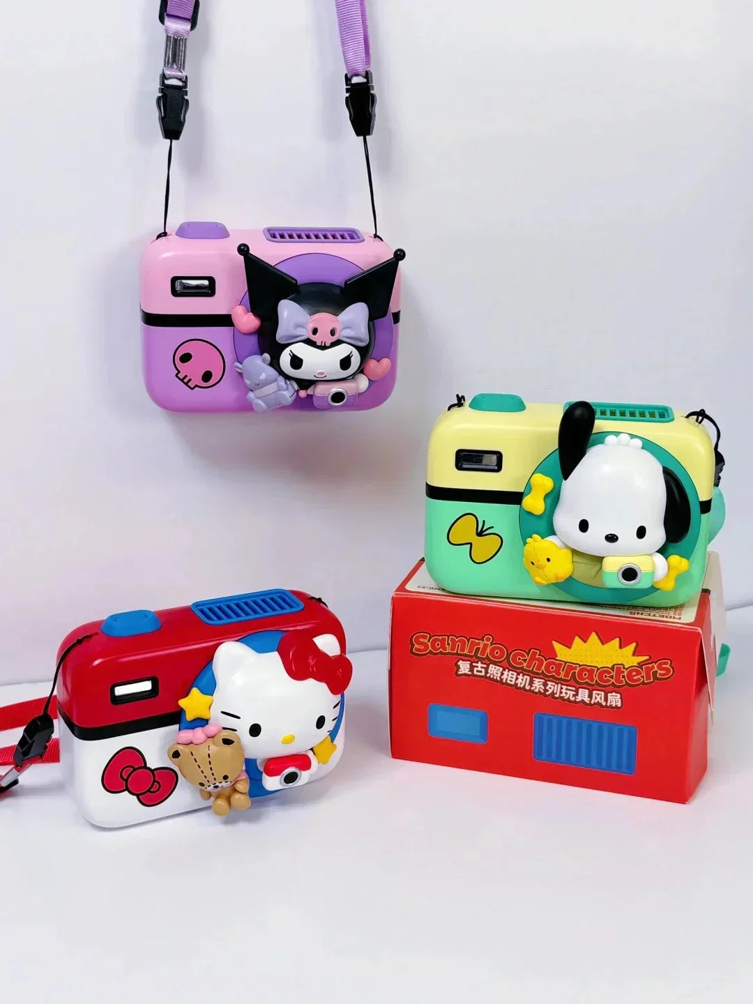 Sanrio Camera-Style Mini Fan Blind Box