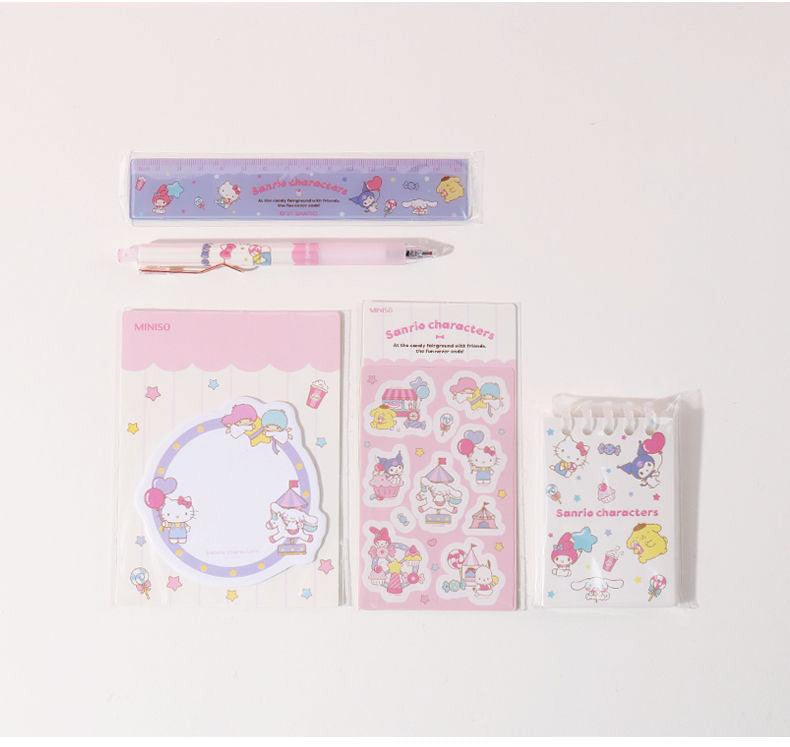 Sanrio Stationery Blind Set