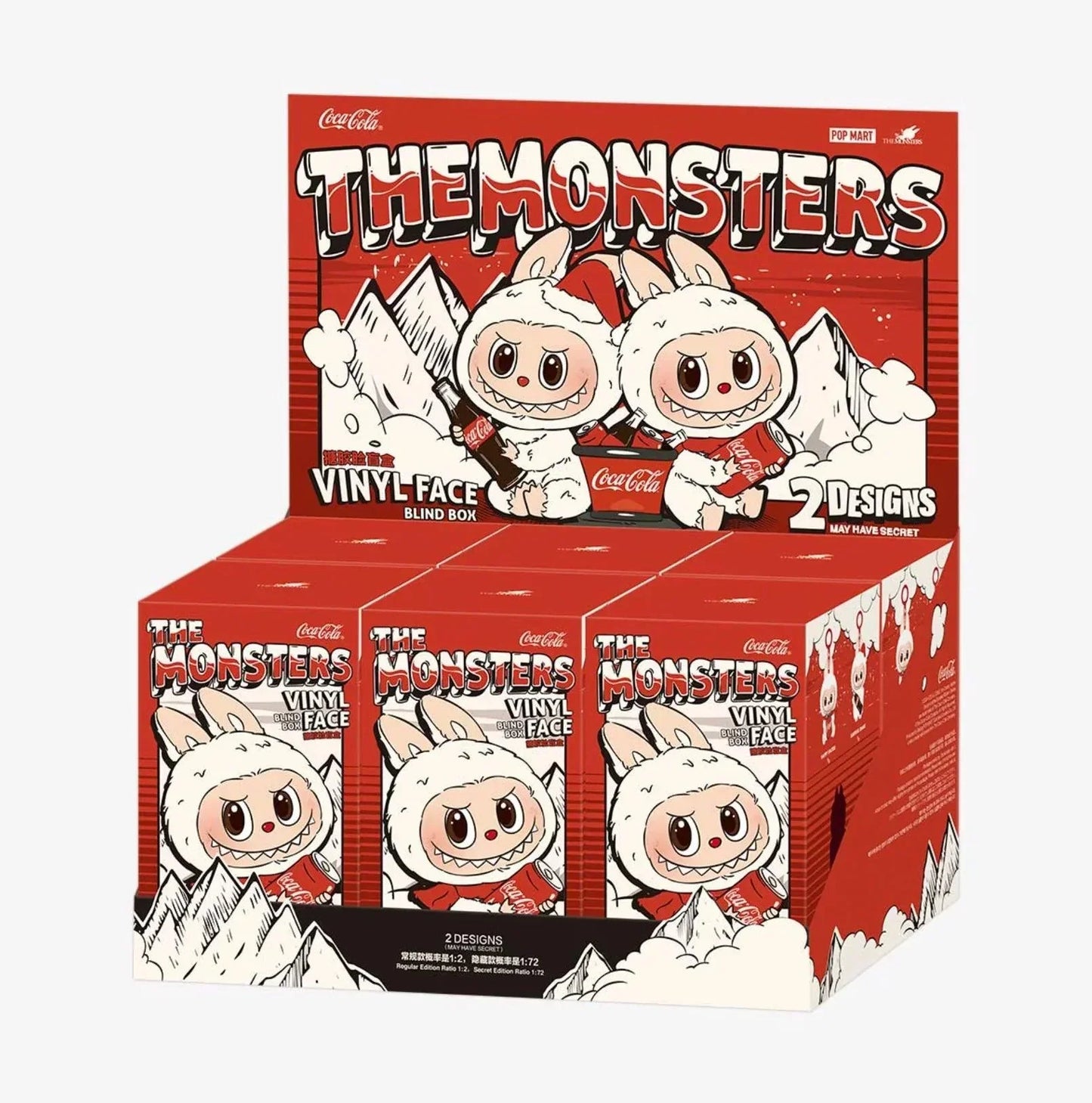 Labubu The Monsters Coca-Cola Edition Vinyl Face Blind Box