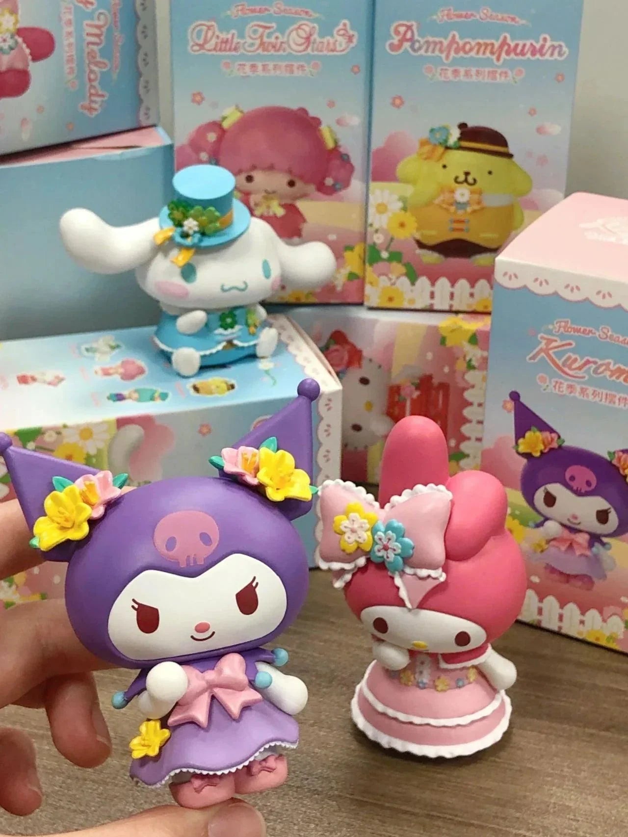 Sanrio Flower Season Figurines