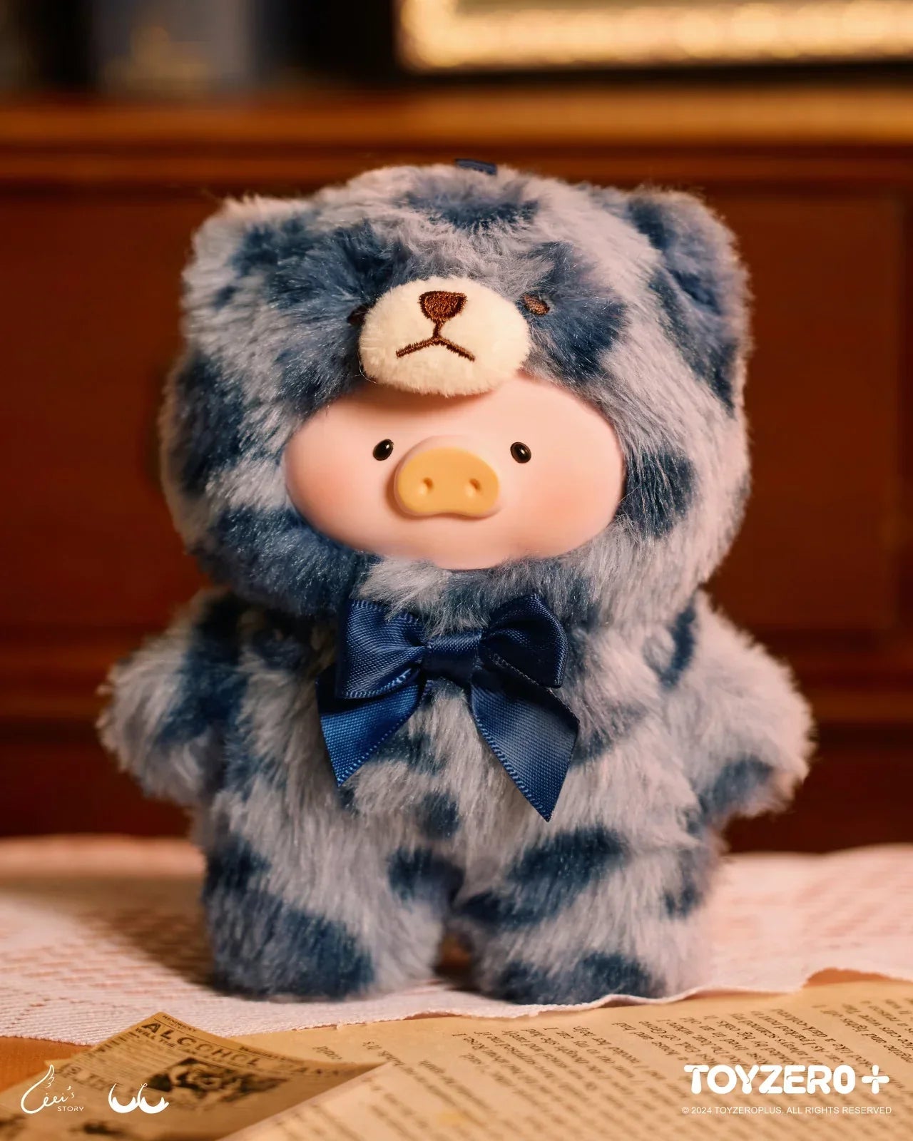 LuLu the Piggy - Vintage Teddy Shop Vinyl Face Keychain Blind Box