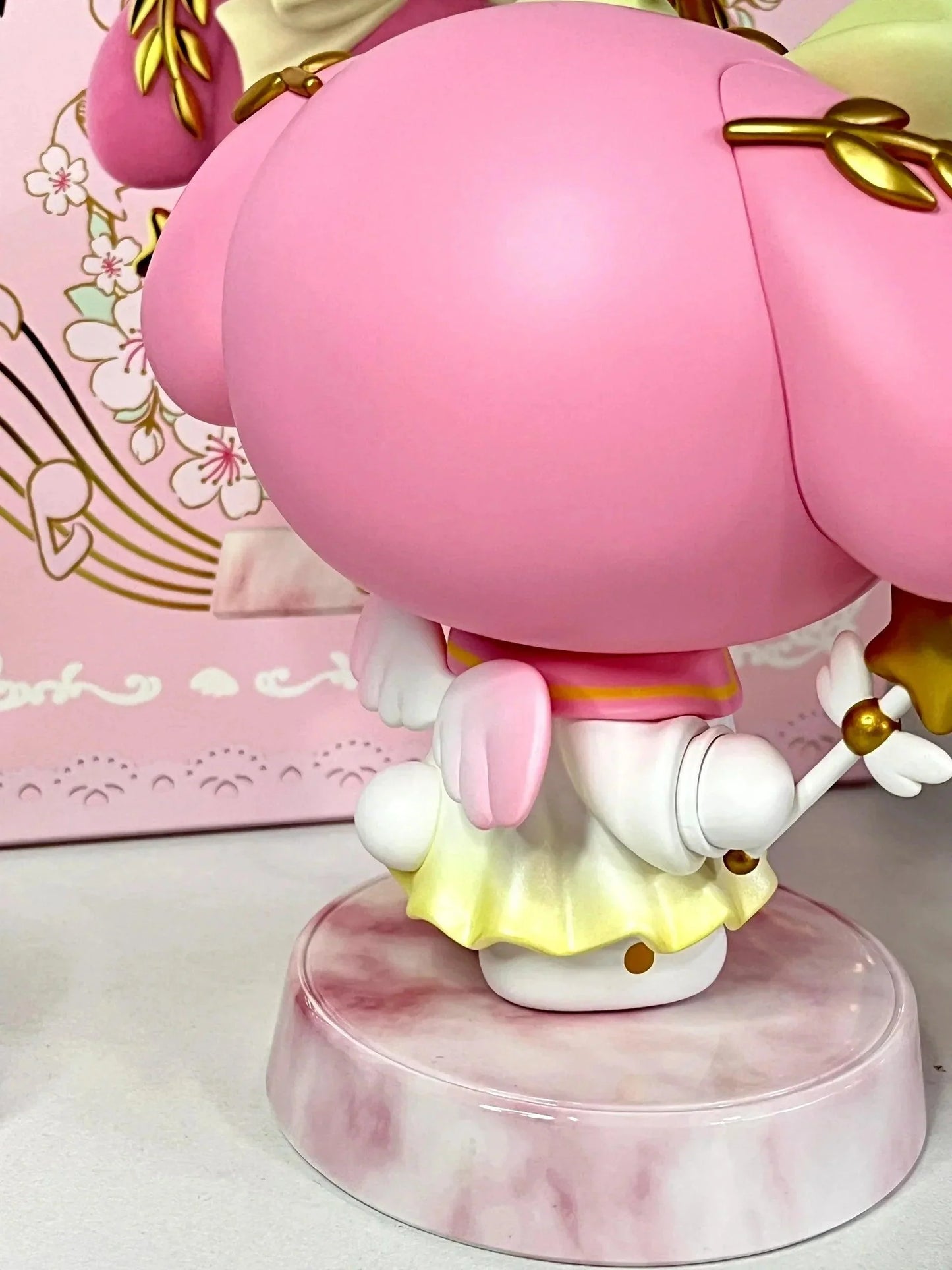 Kuromi Demon and My Melody Angel Figure