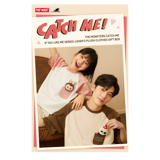 Pop Mart THE MONSTERS Catch Me If You Like Me Series-Lover's Plush Clothes Gift Box