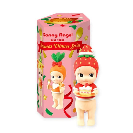 Sonny Angel Collectable Mini Cherub Figurines Christmas Dinner Series Blind Box