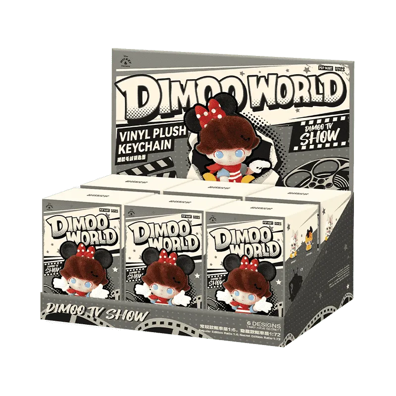 DIMOO WORLD Disney Vinyl Plush Keychain Blind Box