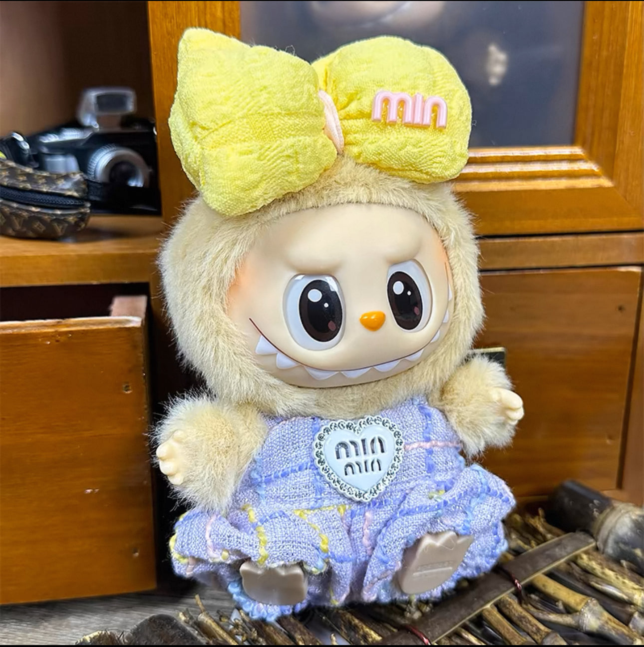 Labubu Clothes for Have a Seat Vinyl Plush/Tasty Macaron Vinyl Plush