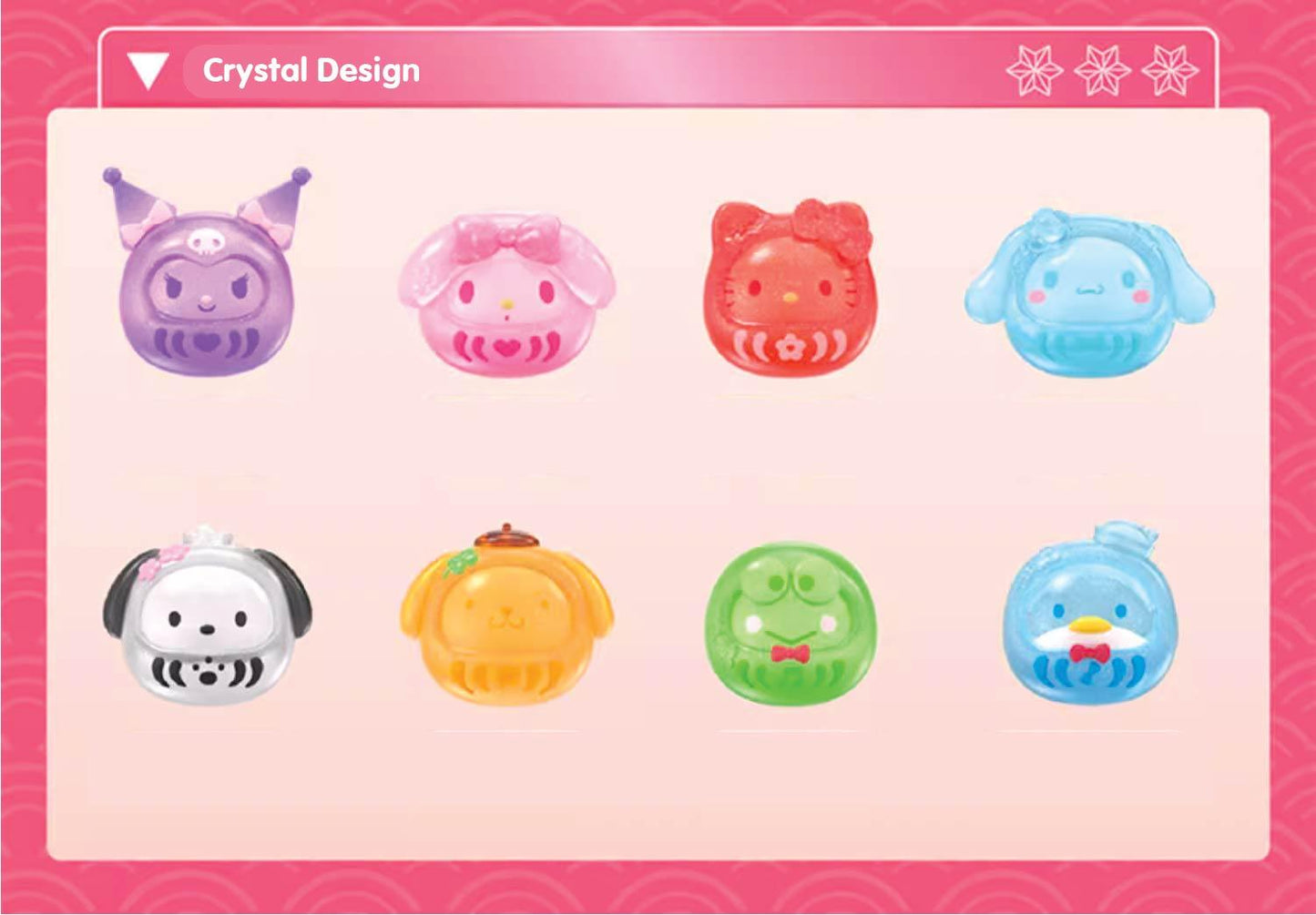 Sanrio Dámó Mini Tumbler Blind Bag  (5 PCs）