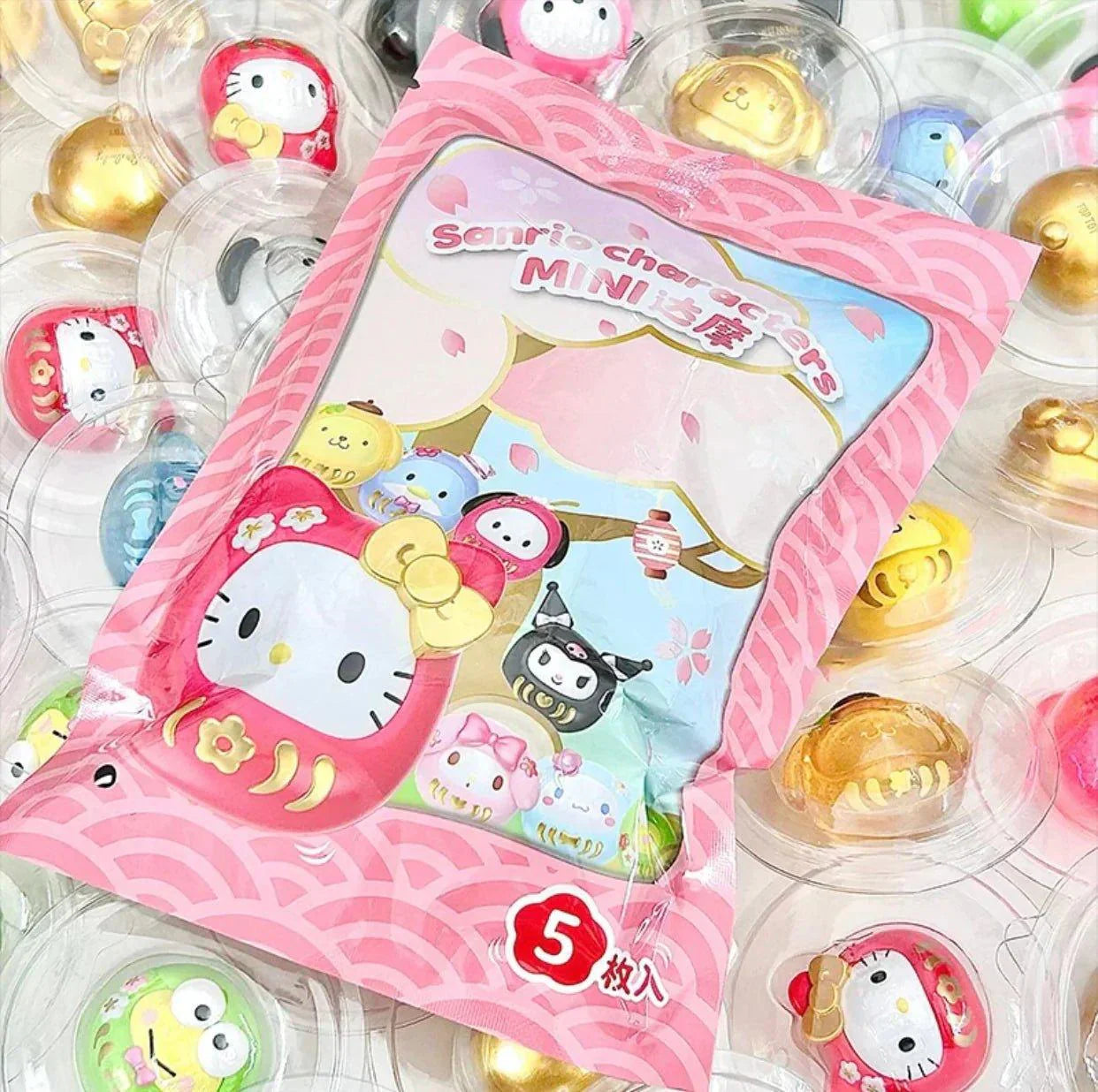 Sanrio Dámó Mini Tumbler Blind Bag  (5 PCs）