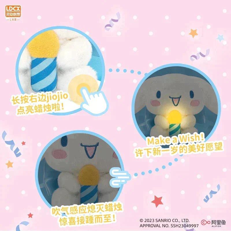 Sanrio Happy Birthday Make a Wish Blind Box with light-up